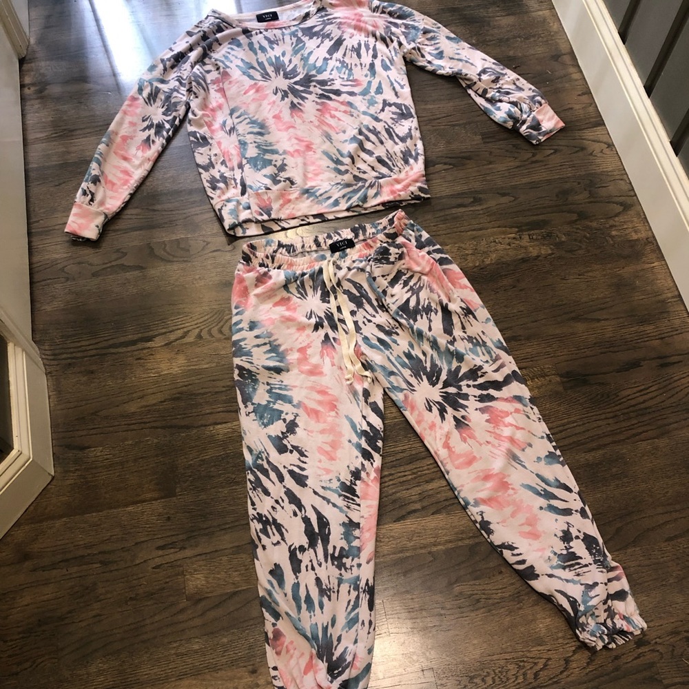 Vici Tie Dye Jogger set